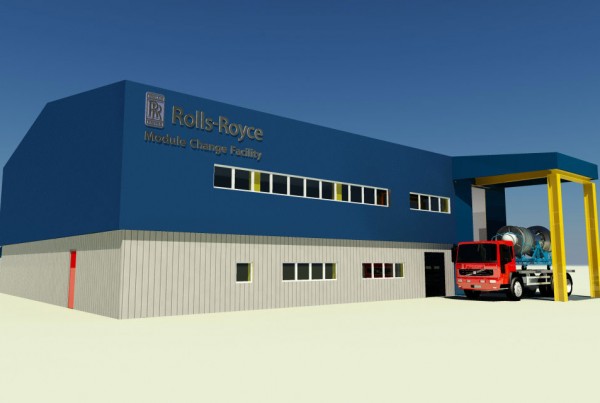 Rolls Royce Module Change Facility Exterior